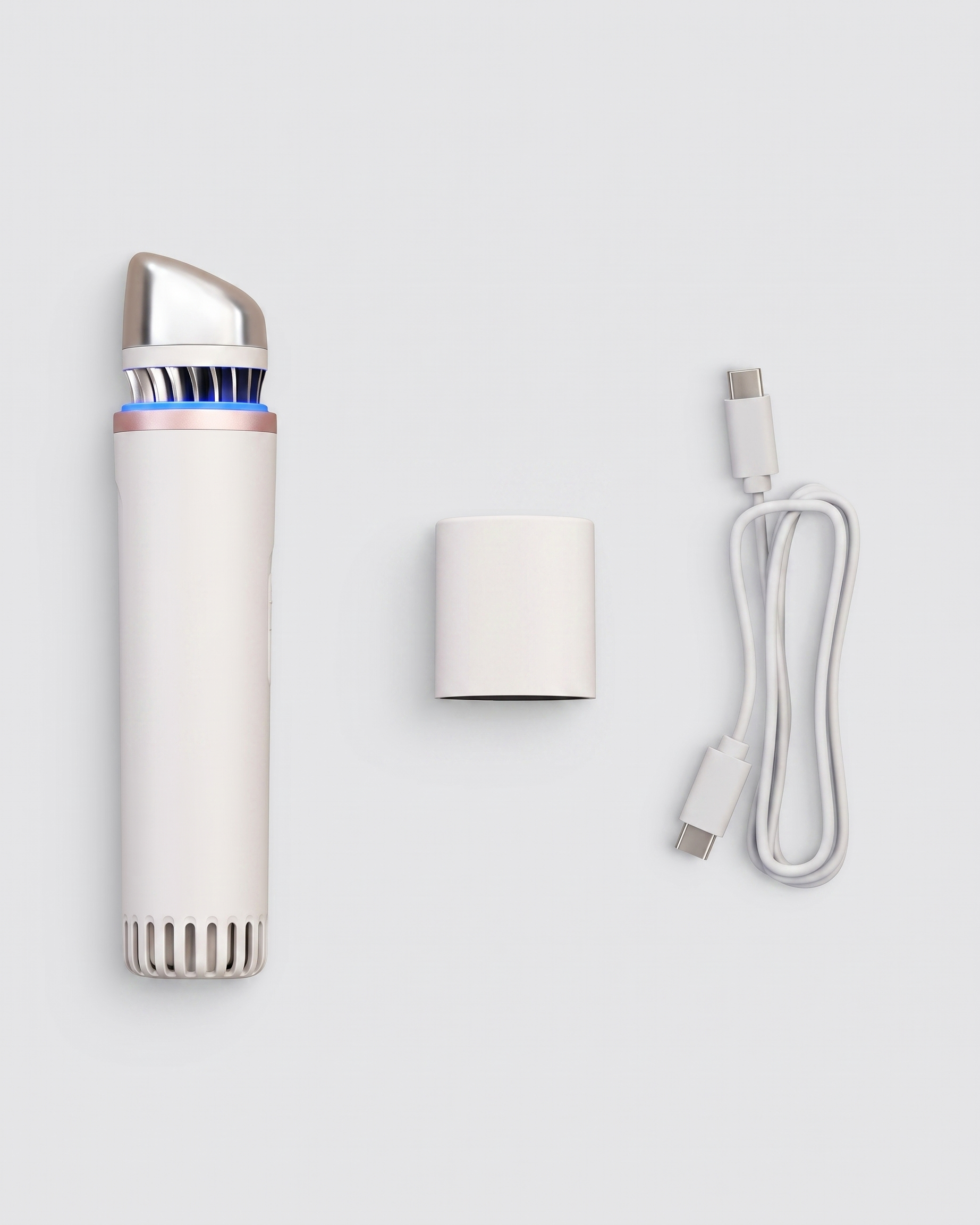 Dual-Temperature De-Puffing Wand with Hot & Cold Therapy